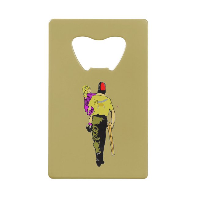 Credit Card Wallet Bottle Opener (Front)