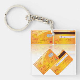 Credit Cards Keychain