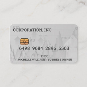 Crédit   Carte de débit   Graphiques financiers