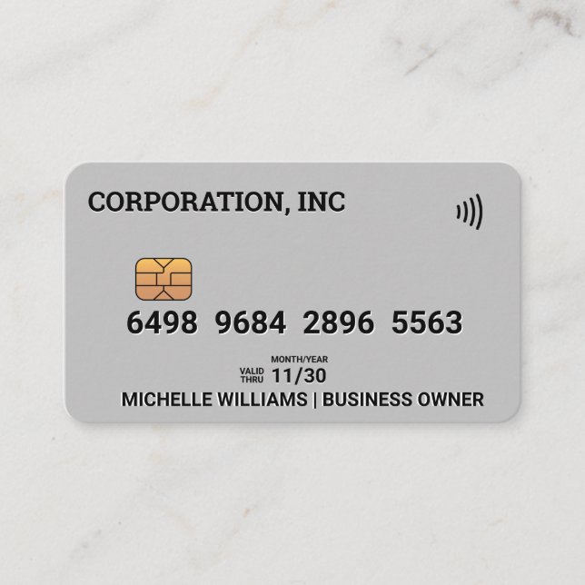 Credit | Debit Card | Financial (Front)