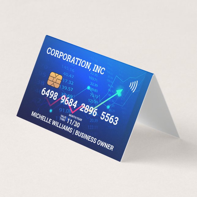 Credit | Debit Card | Financials | Stock Charts (Front)