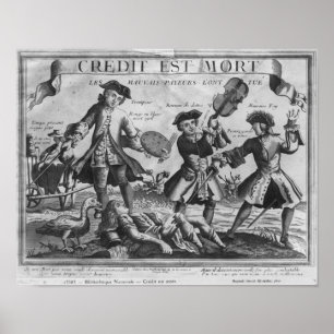 Credit is dead, the bad debtors have killed it' poster