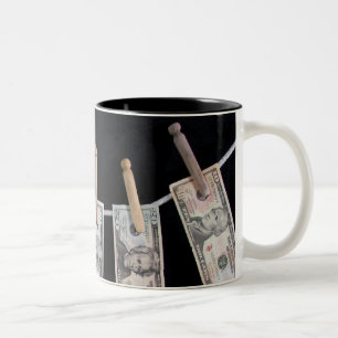 Credit Line Two-Tone Coffee Mug