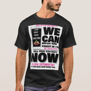 Credit repair challenge t-shirt
