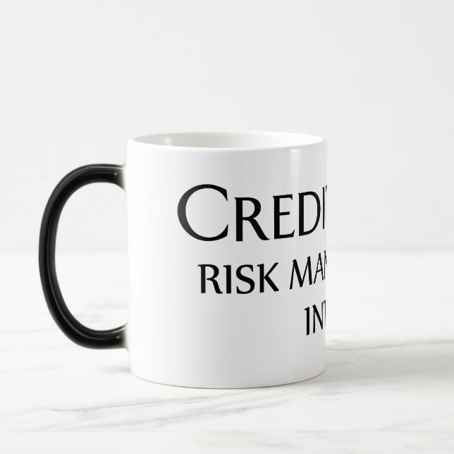 Credit Suisse Risk Management Intern Magic Mug (Left)