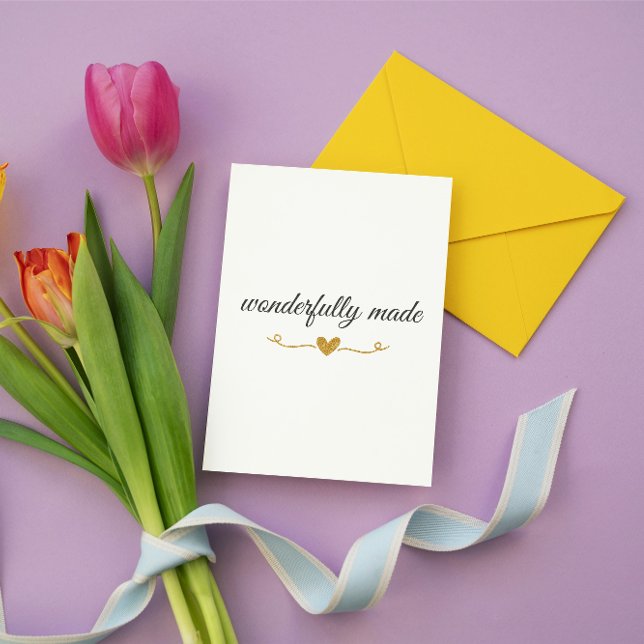 Créé avec Amour – Carte de Saint-Valentin chrétien (Créateur téléchargé)