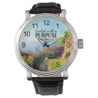 Créé avec un but Ephésiens 2:10 Montre