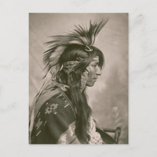 Cree Indian Postcard