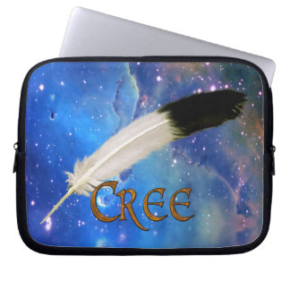 CREE Nation & Feather Space Laptop Sleeve