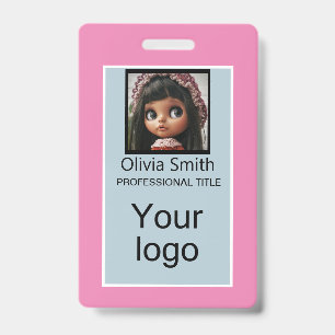 Créé pour vous, badge élégant