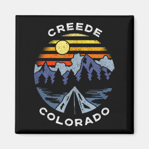 Creede colorado mountains vacation camping souveni magnet