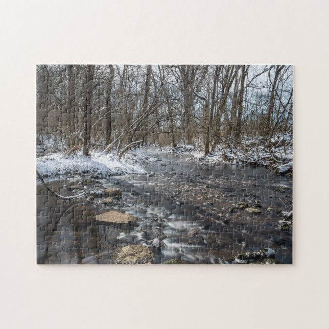Creek At Sequiota Jigsaw Puzzle (Horizontal)