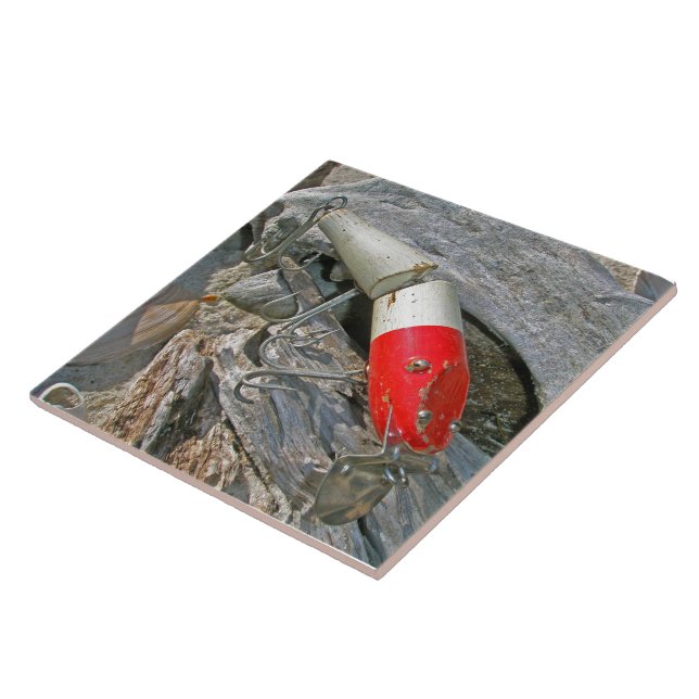 Creek Chub Jointed Pikie Redhead Lure - Right Tile (Side)