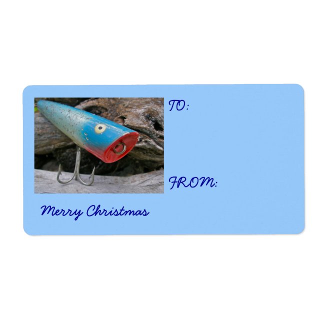 Creek Chub Snook Plunker Lure Étiquette cadeau (Devant)