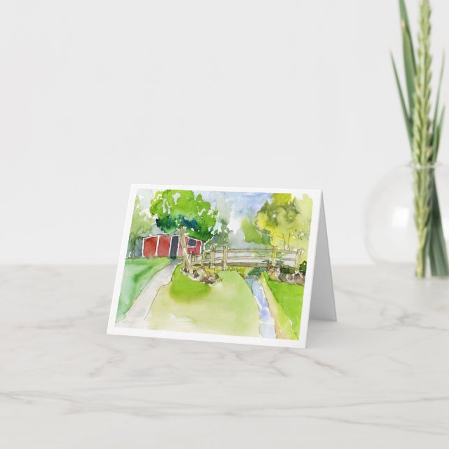 Creek Park Note Card (Front)