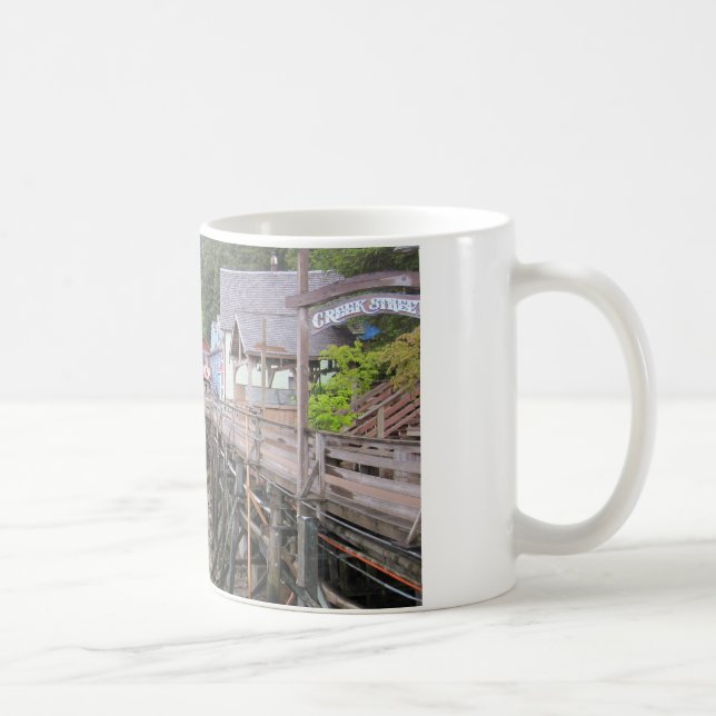 Creek Street Ketchikan, Alaska Coffee Mug (Right)