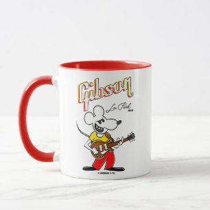 Creekrat Cartoon Studios - Les Paul by Gibson Mug