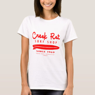 Creekrat Cartoon Studios Surf Shop T-Shirt