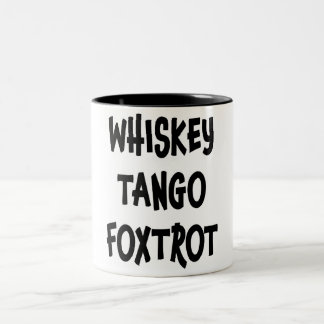 Creekrat Cartoon Studios WTF Mug