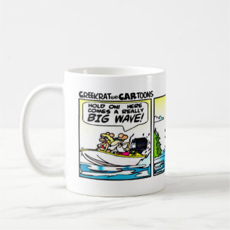 Creekrat Cartoons Comic Strip Fliver Boat Mug