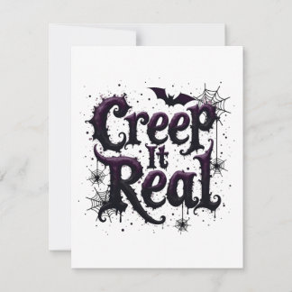 Creep It Real - Edgy Halloween Vibes