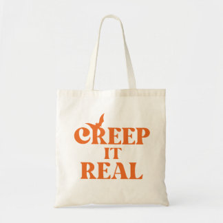 Creep It Real Fall Halloween Tote Bag