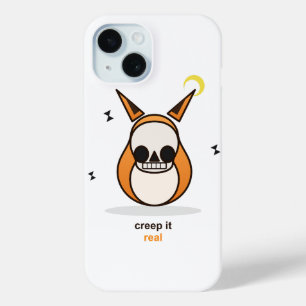 Creep It Real Funny Halloween Fox iPhone 15 Case