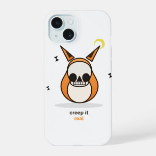 Creep It Real Funny Halloween Fox iPhone 15 Case