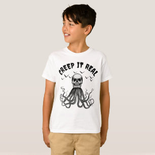 CREEP IT REAL FUNNY HUMOROUS HALLOWEEN T-Shirt