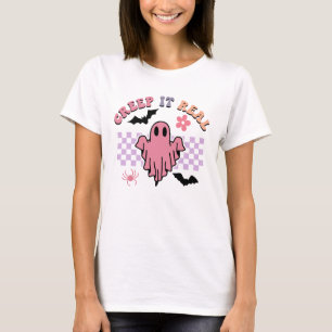 Creep It Real Ghost Halloween T-Shirt