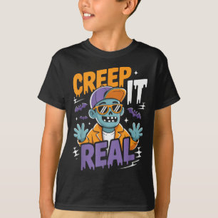 Creep It Real Halloween Costume Funny T-Shirt