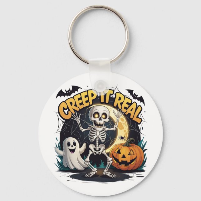 Creep It Real Keychain (Front)