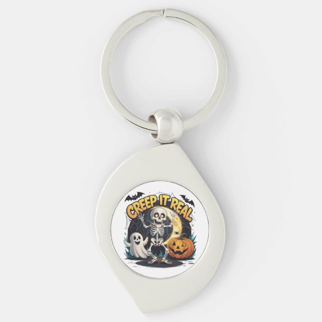 Creep It Real Keychain (Front)