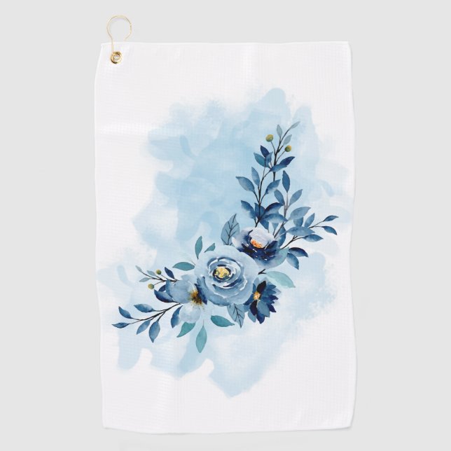 Creep it Real on the Golf Course: Halloween  Golf Towel (Front)