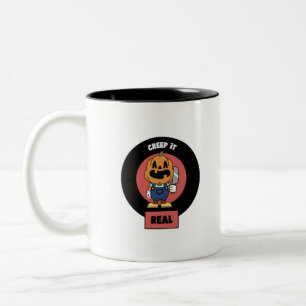 Creep It Real  Two-Tone Coffee Mug