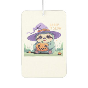 Creep It Slow � Cute Sloth Halloween Shirt  Funny  Air Freshener