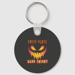 Creep Vibes Dark Energy _ Trendy Horror Streetwear Keychain