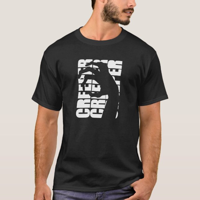 Creeper Graphic Tee - Black - by GaG (Front)