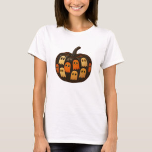 Creeper Pumpkin Ghosts Halloween Gift Classic T-Sh