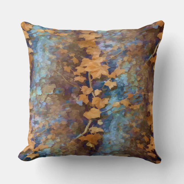 Creeper Throw Pillow (Front)