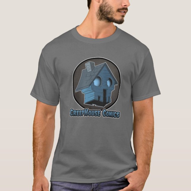 CreepHouse Comics Logo T-Shirt (Front)