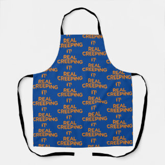 Creeping It Real Orange Version Apron