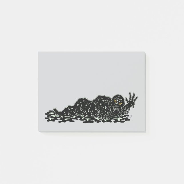Creeping Slime Hulk Weird Horror Art Post-it Notes (Front)