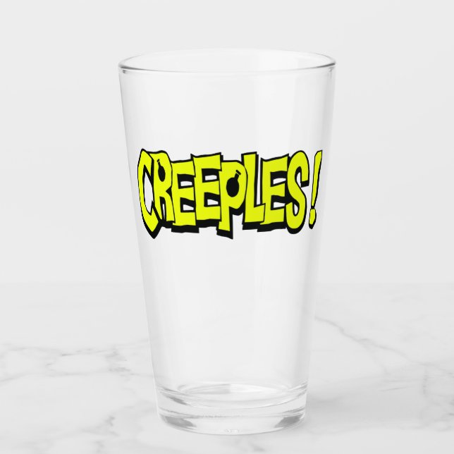 Creeples drinking glass (Front)