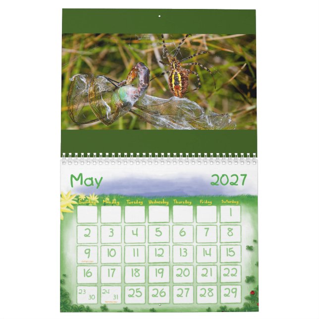 Creepy 2021 calendar (May 2027)