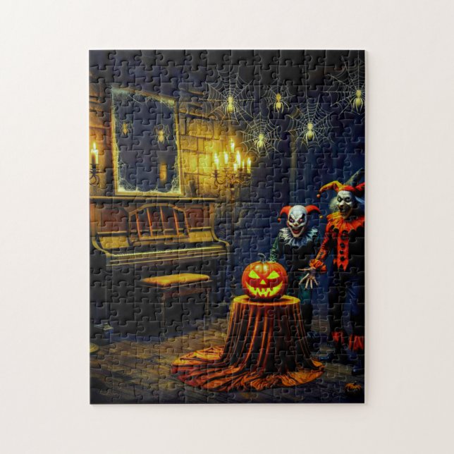 Creepy and Fun Halloween Bash Jigsaw Puzzle (Vertical)