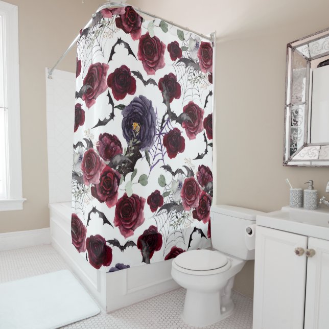 Creepy Beautiful | Dark Gothic Roses with Bats (In Situ)