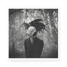 Creepy Bird Skull Halloween