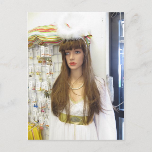 Creepy Bride Postcard (Front)