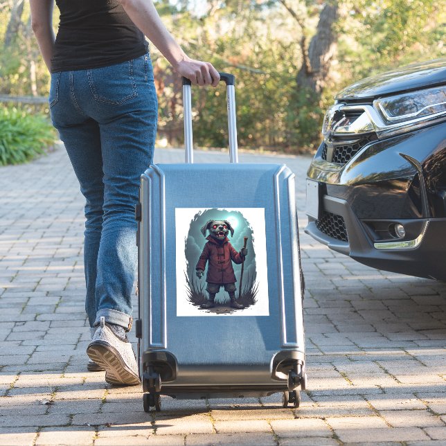 Creepy Cane Corso (Suitcase Insitu)
